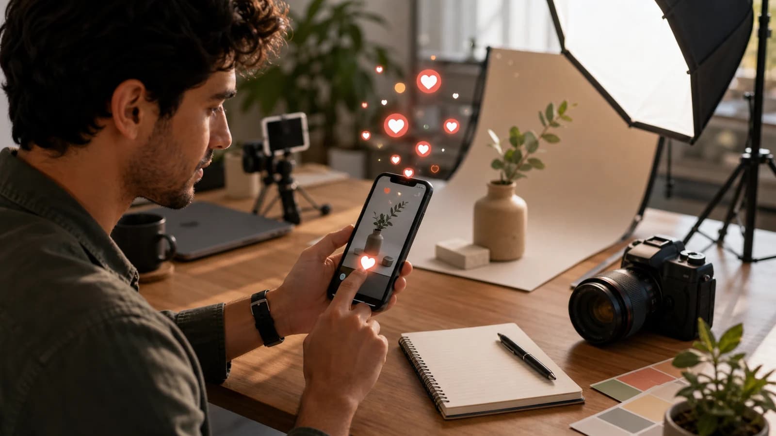 Imagem editorial sobre Comprar curtidas Instagram: quando ajuda posts, Reels e prova social Imagem editorial sobre Comprar curtidas Instagram: quando ajuda posts, Reels e prova social
