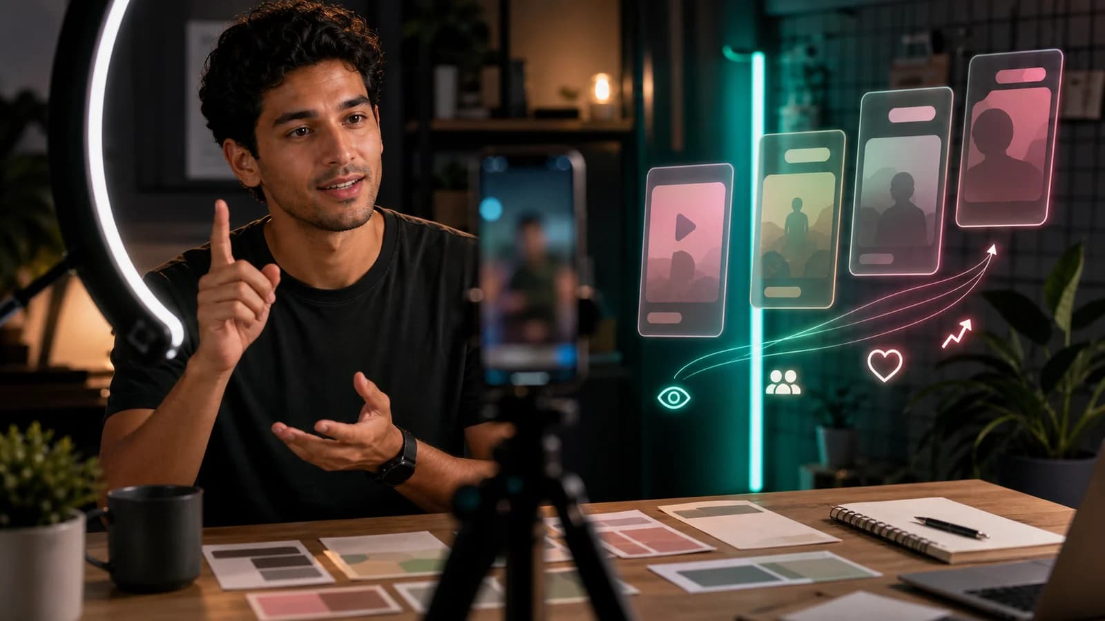 Imagem editorial sobre Como bombar no TikTok: comprar visualizações e seguidores para o algoritmo Imagem editorial sobre Como bombar no TikTok: comprar visualizações e seguidores para o algoritmo